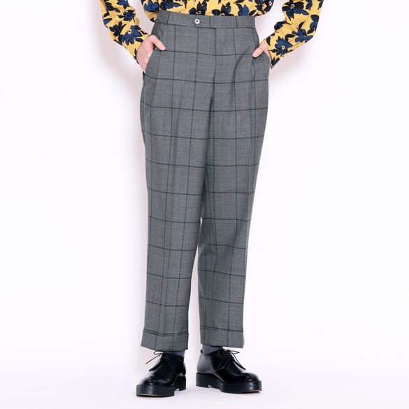 50’s-WINDOWPANE SLACKS