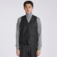 WINDOW PANE CHECK EMSEMBLE VEST