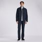 DIAGONAL MOLESKIN BLOUSON