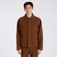 DIAGONAL MOLESKIN BLOUSON