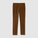 DIAGONAL MOLESKIN TAPERED SLACKS