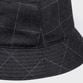 WINDOW PANE CHECK BUCKET HAT