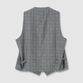 GLEN CHECK EMSEMBLE VEST