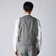 GLEN CHECK EMSEMBLE VEST