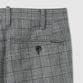 GLEN CHECK TAPERED SLACKS