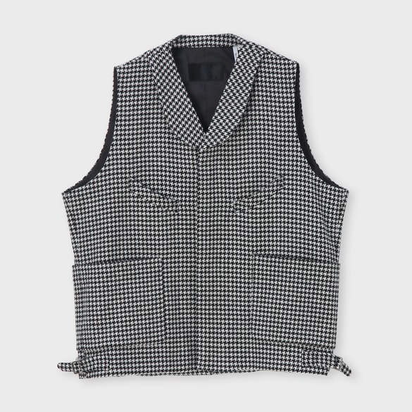 HOUNDSTOOTH PABLO VEST