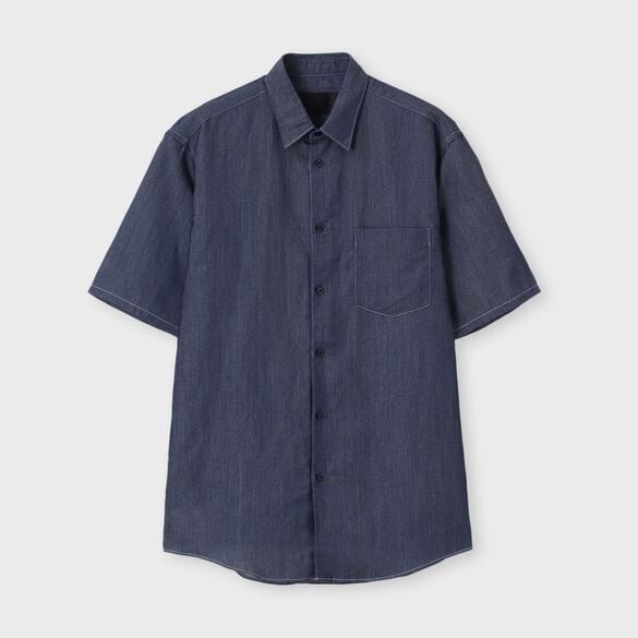 CUPRA/WASHI DENIM SS SHIRT [和紙デニムSSシャツ]