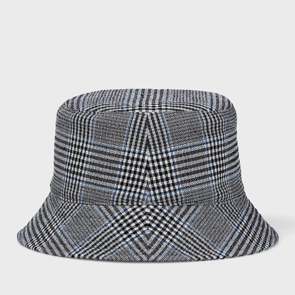 GLEN PLAID SEERSUCKER BUCKET HAT [グレンチェック バケットハット]