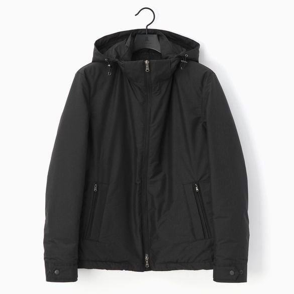 DETACHABLE HOODIE DOWN BLOUSON