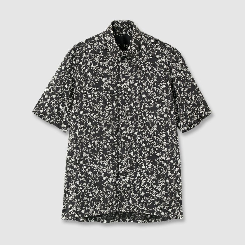 MONOTONE BOTANICAL PRINT　 SHIRT