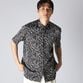 MONOTONE BOTANICAL PRINT SHIRT