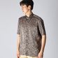 MONOTONE BOTANICAL PRINT SHIRT