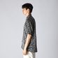 MONOTONE BOTANICAL PRINT SHIRT