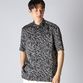 MONOTONE BOTANICAL PRINT SHIRT