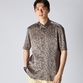 MONOTONE BOTANICAL PRINT SHIRT