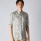 MONOTONE BOTANICAL PRINT SHIRT