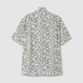 MONOTONE BOTANICAL PRINT SHIRT