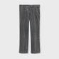 GINGUM CHECK VELVET BOOT CUT SLACKS