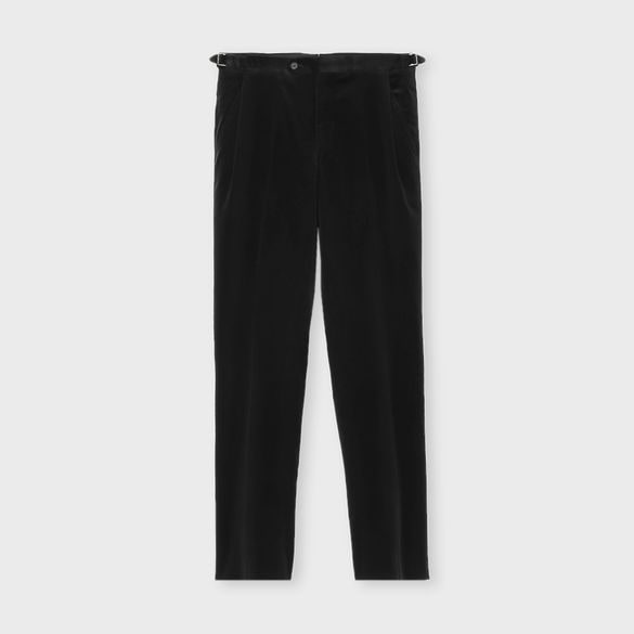 VELVET SEMI-WIDE SLACKS