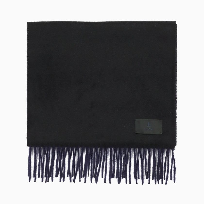 WIDE REVERSIBLE CASHMERE　SCARF