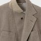 WOOL CASHMERE RIB HUNTING JACKET