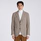 WOOL CASHMERE RIB HUNTING JACKET