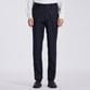 WOOL FLANNEL TAPERED SLACKS