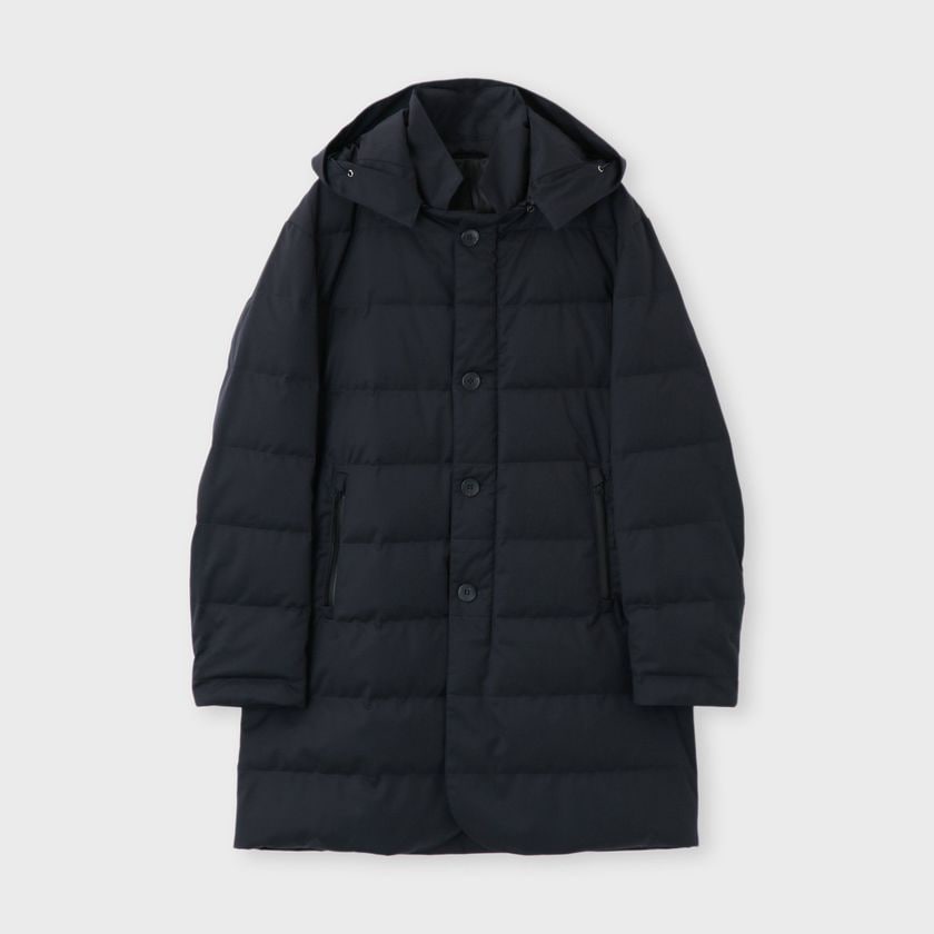 WOOL SERGE DOWN 　COAT