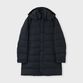 WOOL SERGE DOWN COAT