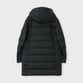 WOOL SERGE DOWN COAT