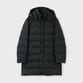 WOOL SERGE DOWN COAT