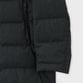 WOOL SERGE DOWN COAT