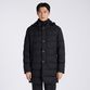 WOOL SERGE DOWN COAT