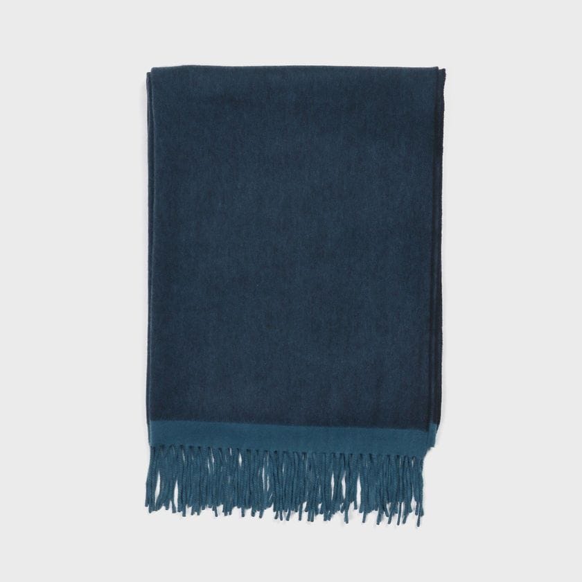 WOOL & CASHMERE SOLID 　STOLE