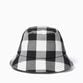 6-PIECES BLOCK CHECK HAT