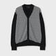 HOUND'S TOOTH JQUARD KNIT CARDIGAN [ハウンドトゥース カーディガン]