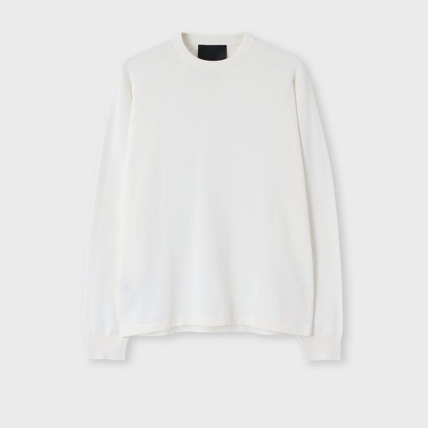 CREW NECK KNIT [クルーネックニット]