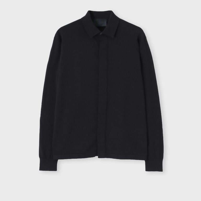 POLO-COLLAR KNIT CARDIGAN [ポロカラー ニットカーディガン]