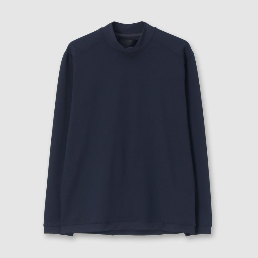 ROYAL PIQUE  MOCK NECK T-SHIRT