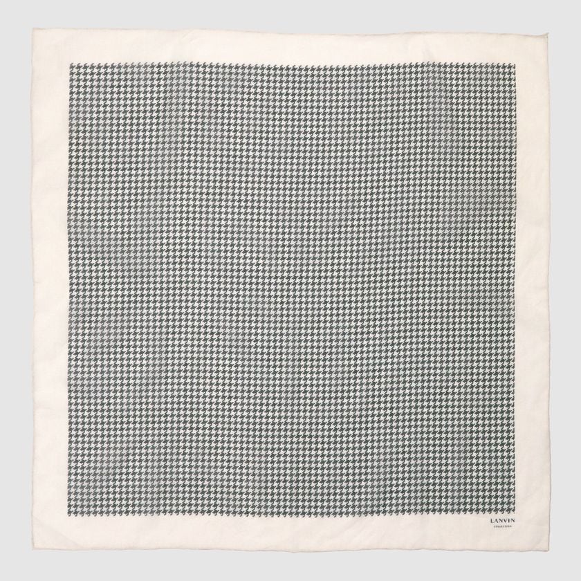 HOUNDSTOOTH PRINT BANDANA