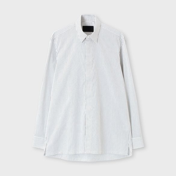 STRIPE FLY FRONT SHIRT